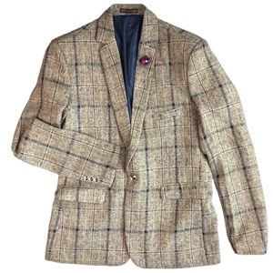 Plaid Fashion Blazer